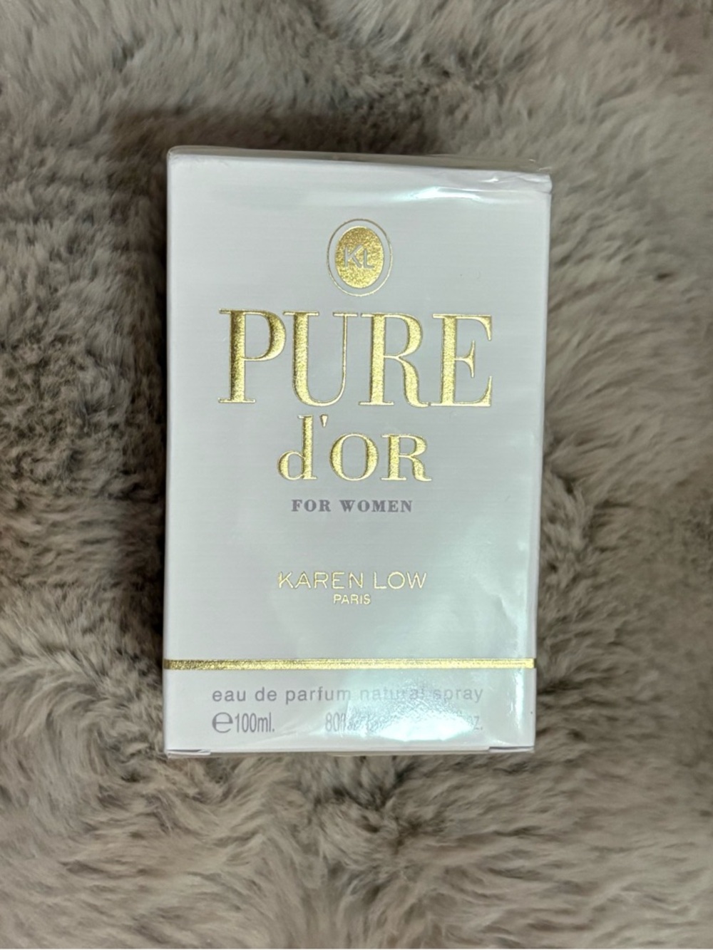PURE d'or Eau de Parfum for Women - White/Gold